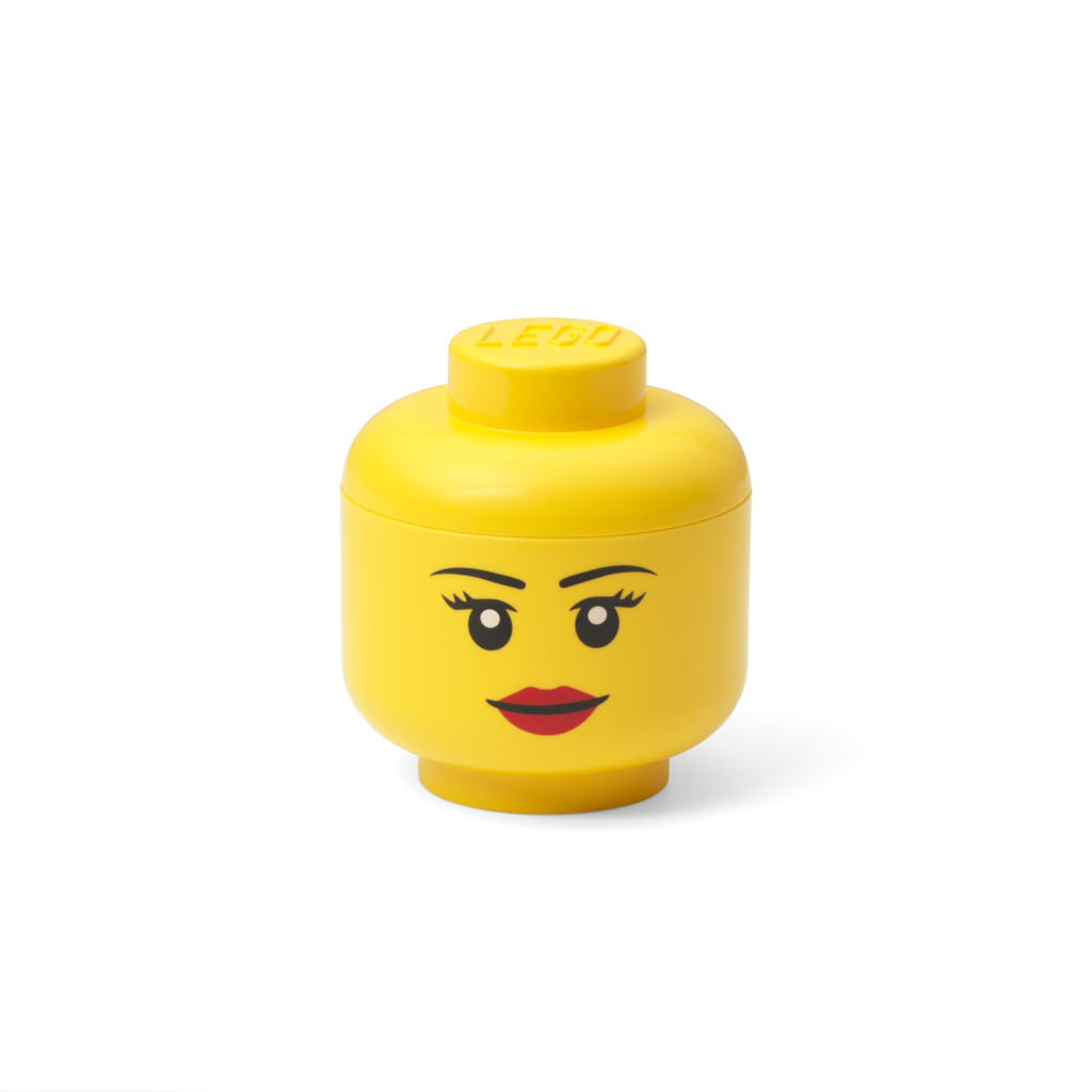 LEGO úložná hlava (mini) - dívka