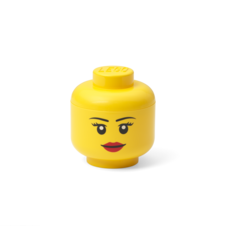 LEGO Storage Head (mini) - Girl