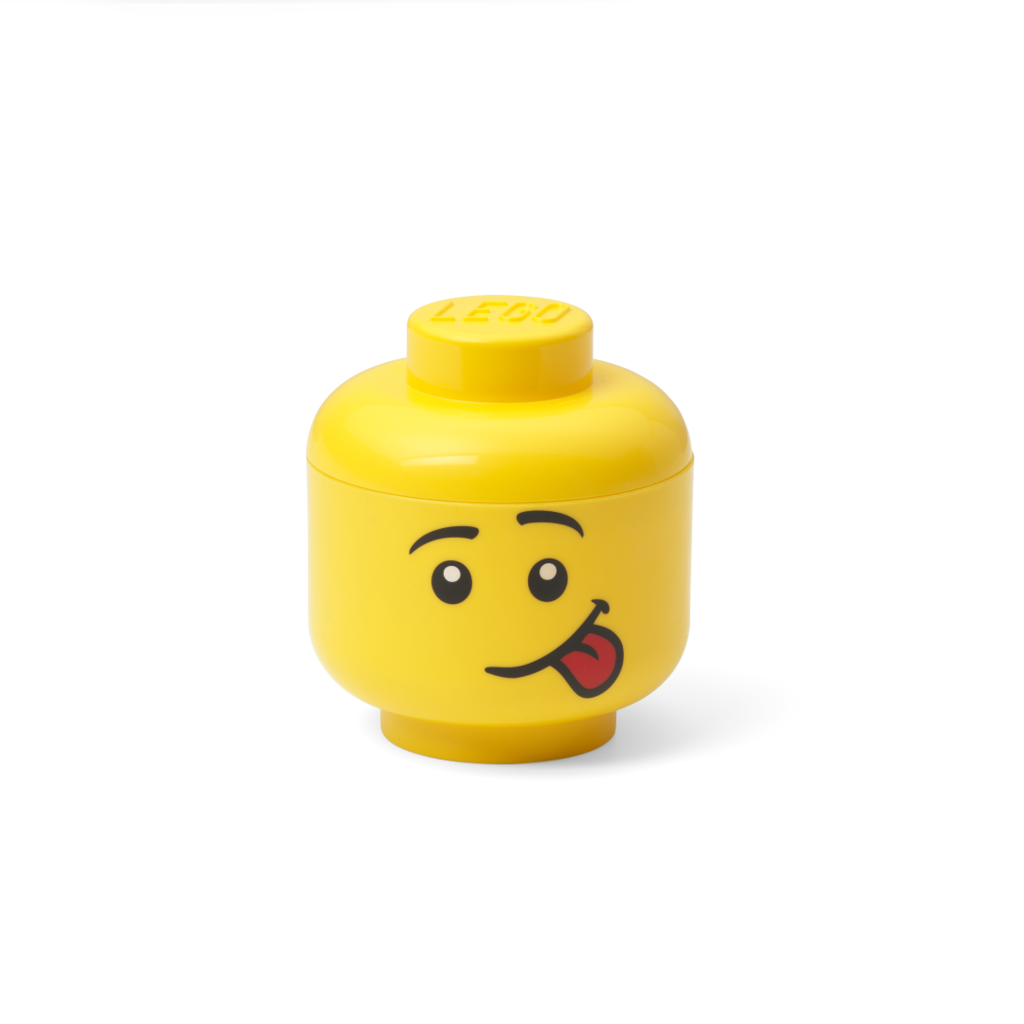 LEGO Storage Head (mini) - Silly
