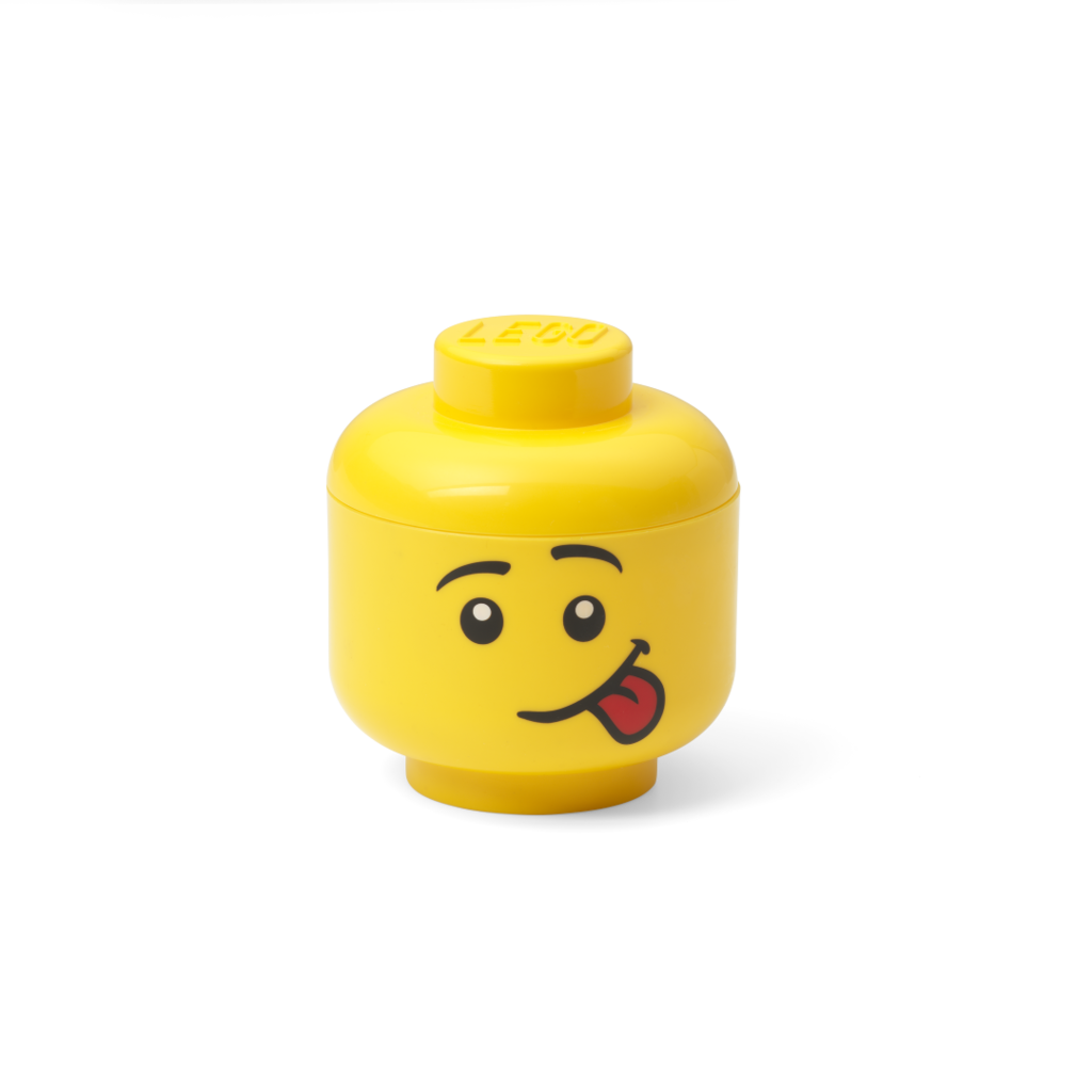 LEGO úložná hlava (mini) - silly