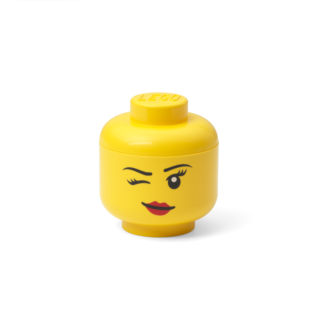 LEGO úložná hlava (mini) - winky