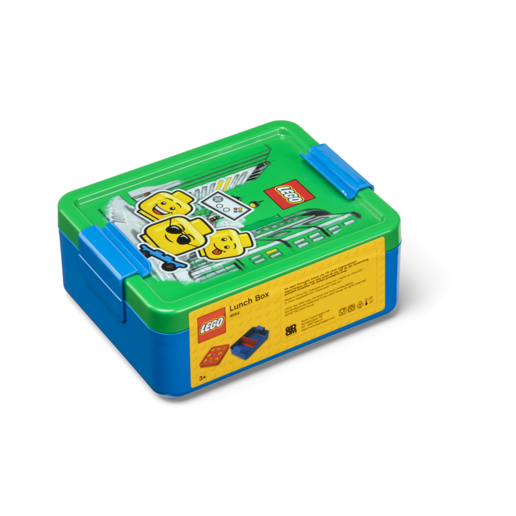 LEGO ICONIC Boy box na svačinu - modrá/zelená