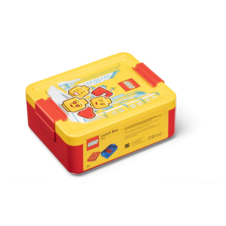 LEGO ICONIC Girl box na svačinu - žlutá/červená