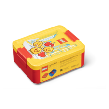LEGO ICONIC Girl box na desiatu - žltá/červená