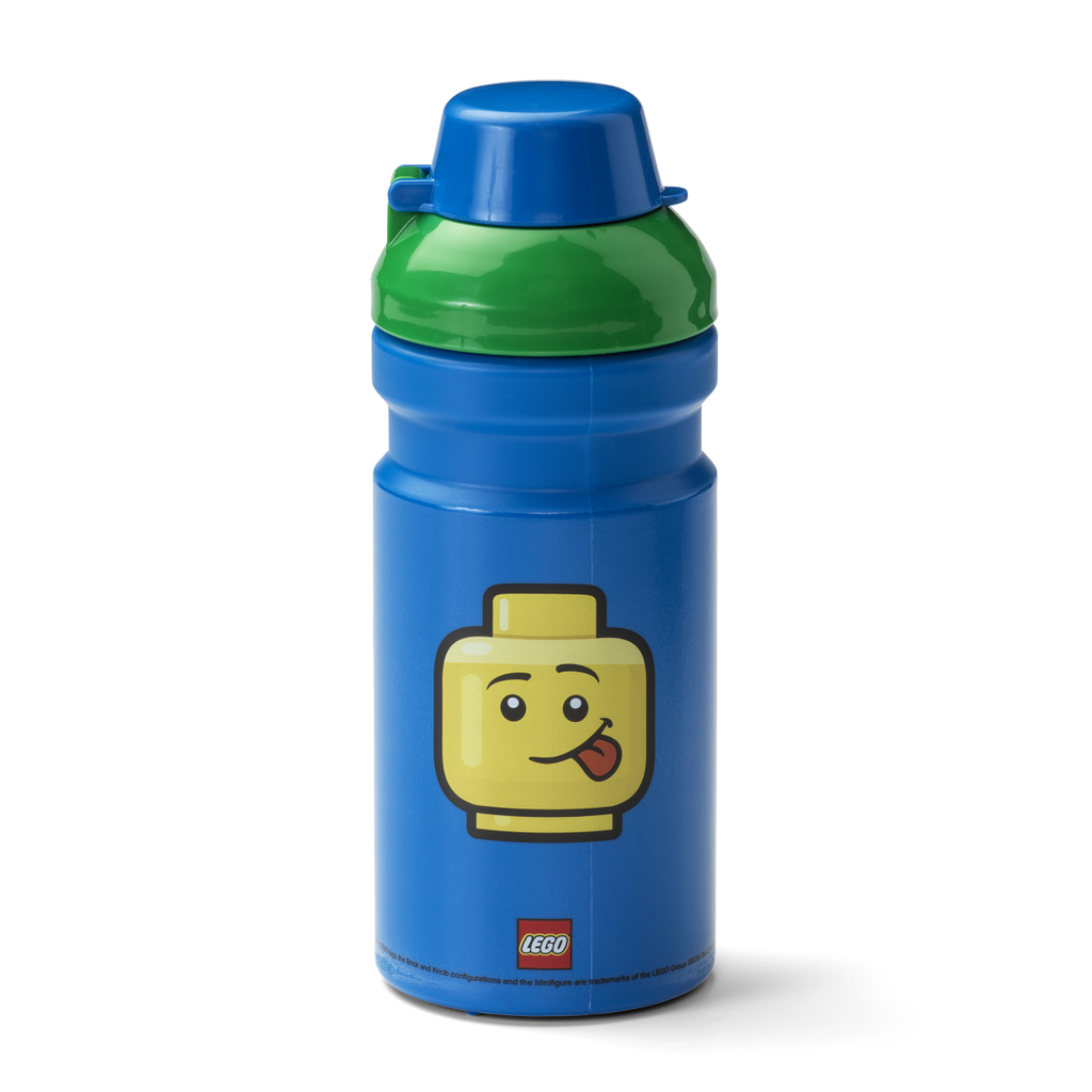 LEGO ICONIC Boy fľaša na pitie - modrá/zelená