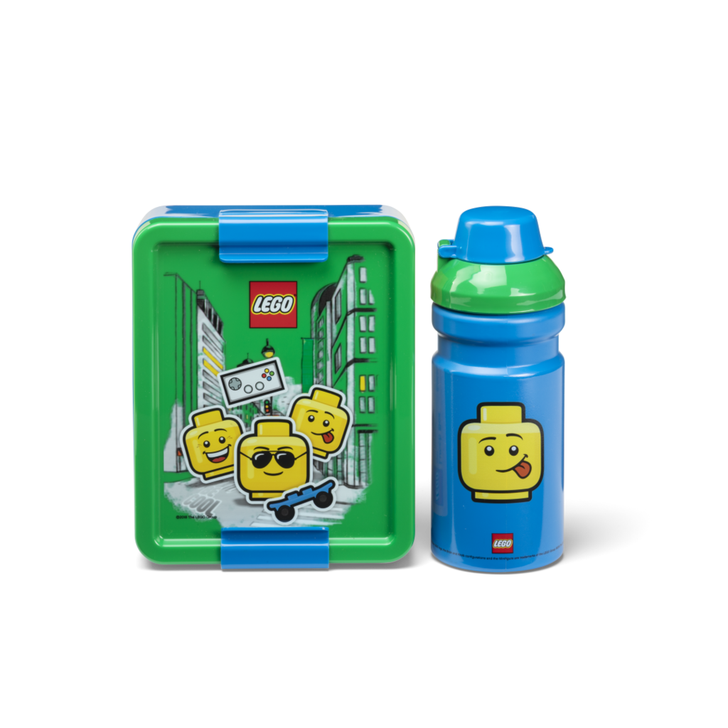 LEGO Lunch Set Blue (Iconic Boy)