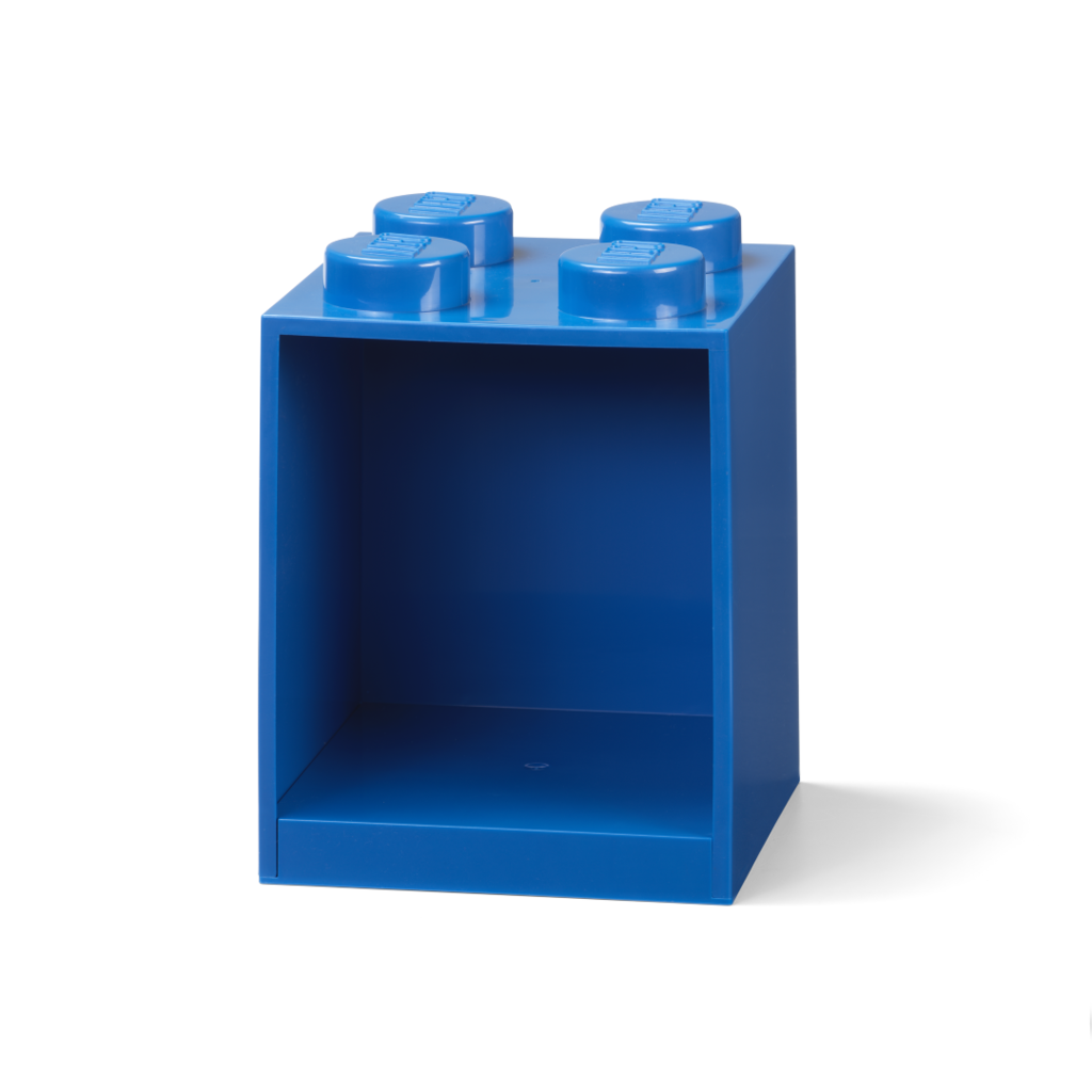 LEGO Brick 4 závěsná police - modrá