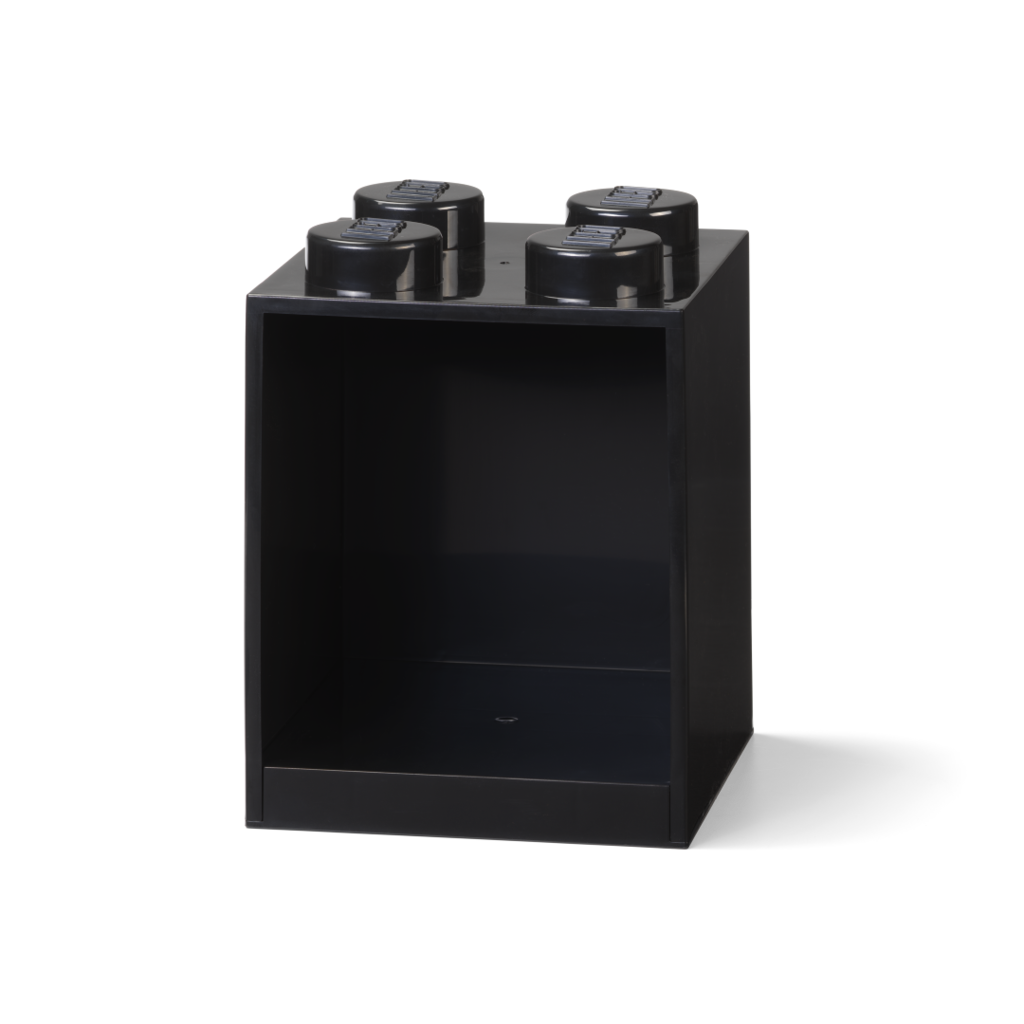 LEGO Brick 4 závěsná police - černá
