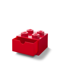 LEGO Desk Drawer 4 - Red