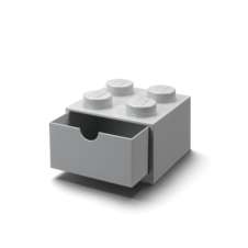 LEGO stolní box 4 se zásuvkou - šedá - 40201740_2.png