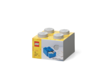 LEGO Desk Drawer 4 - Grey
