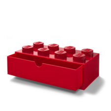 LEGO Desk Drawer 8 - Red
