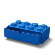 LEGO Desk Drawer 8 - Blue