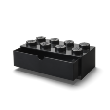 LEGO Desk Drawer 8 - Black