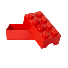 LEGO box na svačinu 100 x 200 x 75 mm - červená - 40231730_3.png