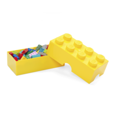LEGO box na svačinu 100 x 200 x 75 mm - žlutá - 40231732_2.png