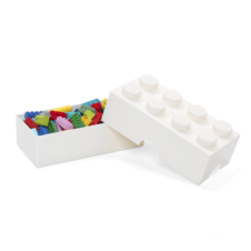 LEGO box na svačinu 100 x 200 x 75 mm - bílá - 40231735_2.png