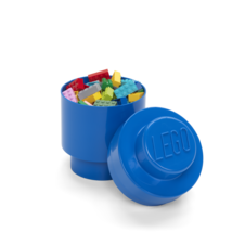 LEGO Storage Brick 1 Round - Blue