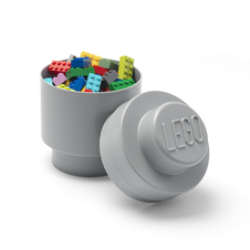 LEGO úložný box kulatý 123 x 183 mm - šedá - 40301740_2.png