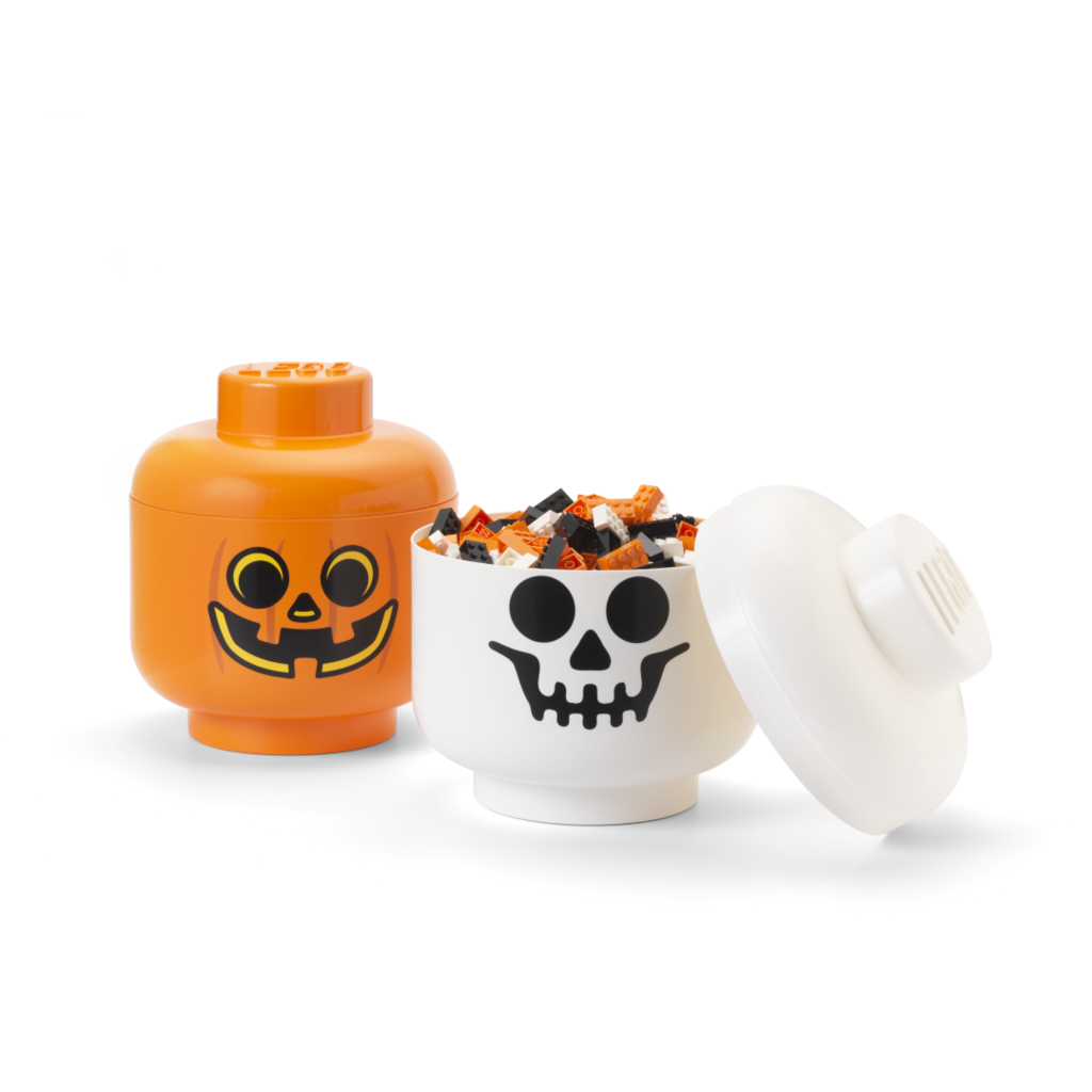 LEGO Storage Head small Pumpkin