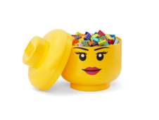 LEGO Storage Head (large) - Girl