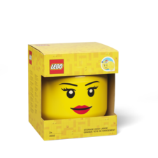 LEGO Storage Head (large) - Girl