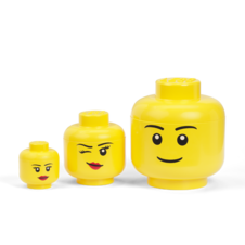 LEGO úložná hlava (mini) - chlapec