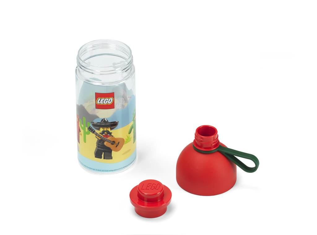 LEGO Hydration Bottle 0 5L Transparent Mexico