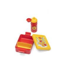 LEGO ICONIC Girl svačinový set (láhev a box) - žlutá/červená - 40581725_2.png