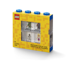 LEGO Minifigure Display Case 8 Figures - Blue