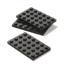 LEGO 3-Drawer Storage Rack - Dark Grey