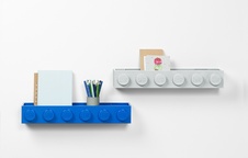 LEGO Book Rack - Grey