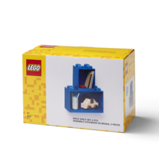 LEGO Brick závěsné police, set 2 ks - modrá - 41171731_6.png