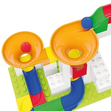HUBELINO KIGA Marble Run Set - Expansions 44 Pcs