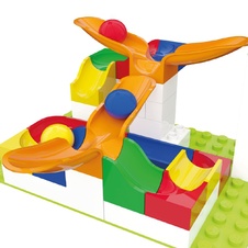 HUBELINO KIGA Marble Run Set - Expansions 44 Pcs