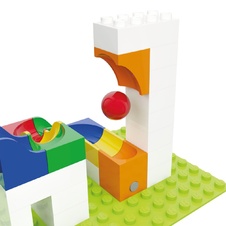HUBELINO KIGA Marble Run Set - Expansions 44 Pcs