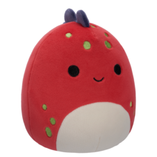 SQUISHMALLOWS Dolan the Red Dino W/Yellow Spots