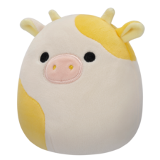 SQUISHMALLOWS Bodie the Yellow and White Cow