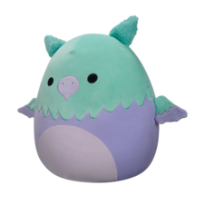 SQUISHMALLOWS Minerva the Aqua and Purple Griffin , 30 cm