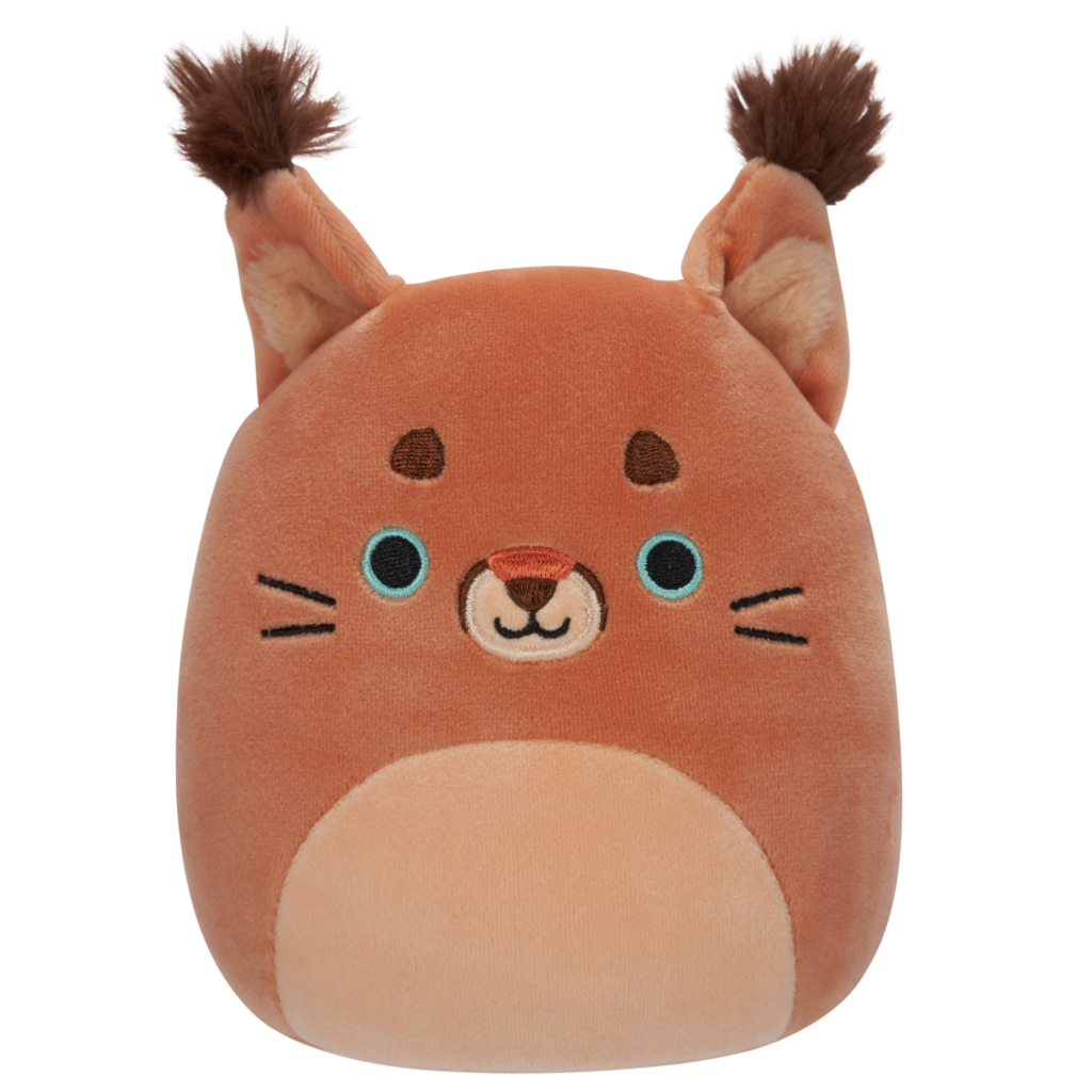 SQUISHMALLOWS Ferraz the Orange Caracal Cat