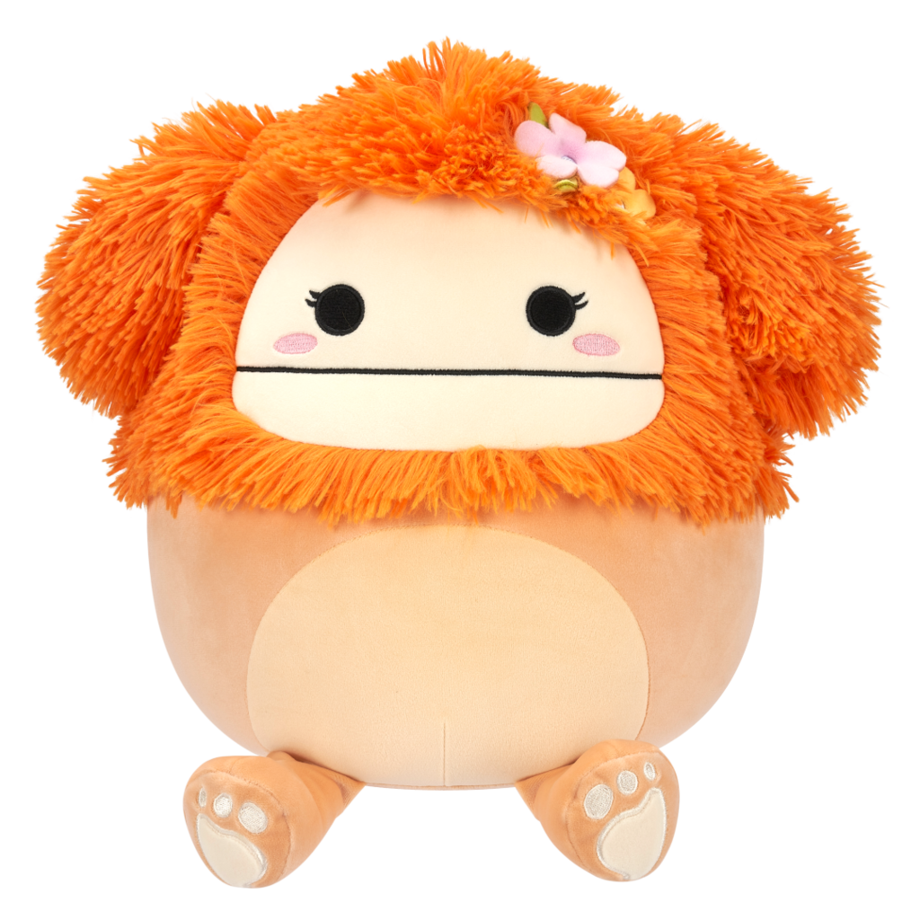 SQUISHMALLOWS Oranžový Bigfoot - Shasta, 30 cm