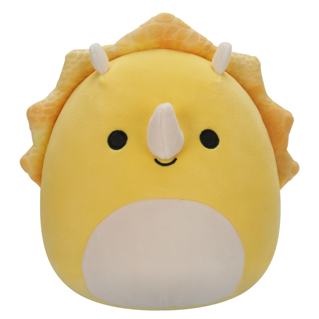 SQUISHMALLOWS Lancaster the Yellow Triceratops