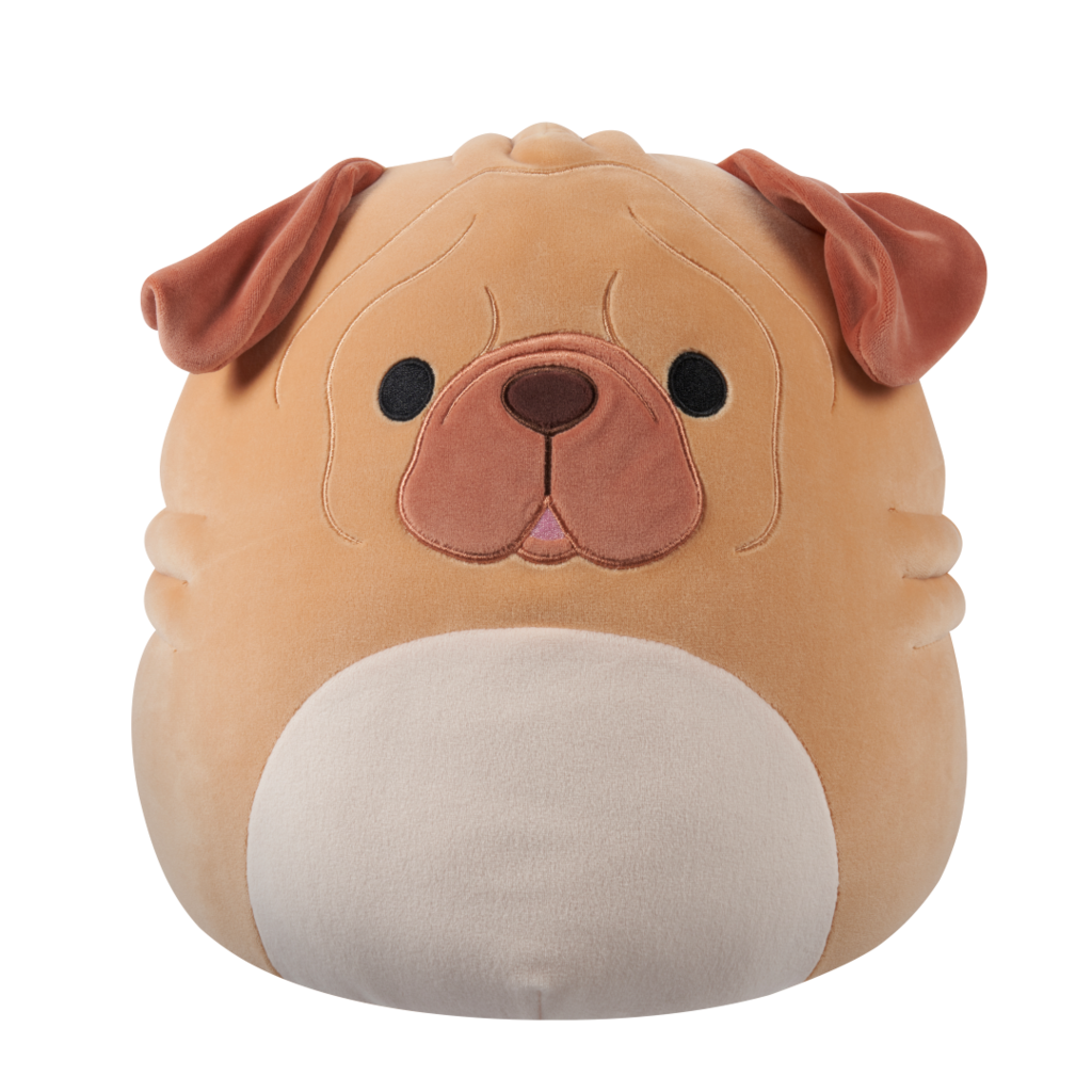 SQUISHMALLOWS Morton the Brown Shar Pei, 30 cm