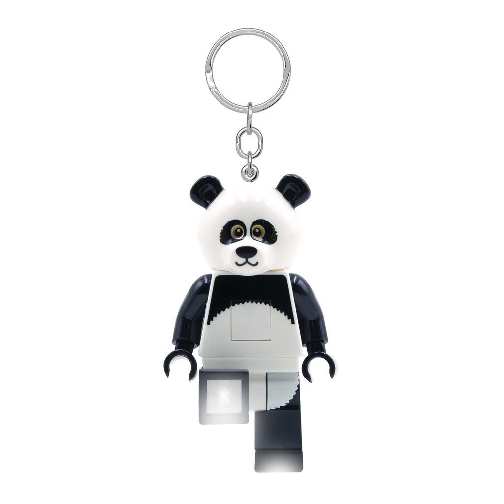 LEGO Minifigures Keychain Light Panda Guy