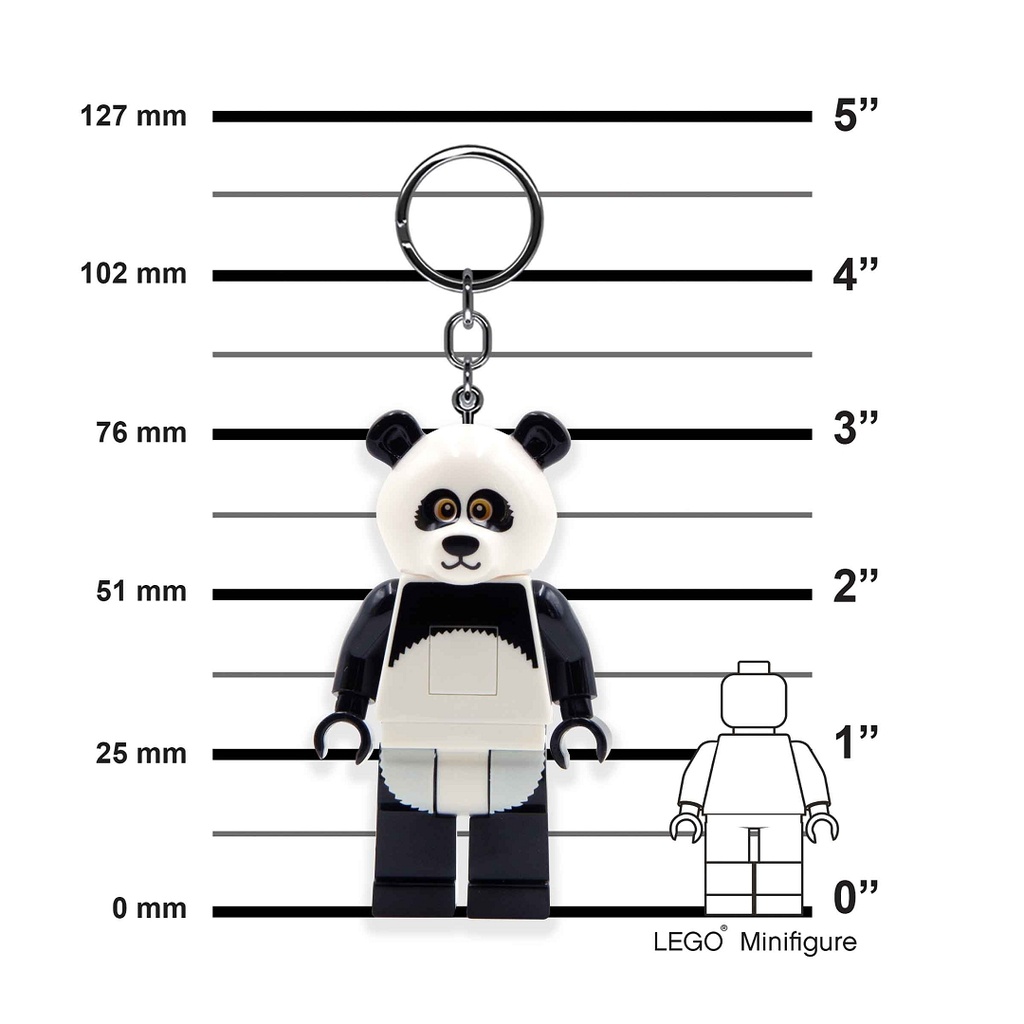Lego minifigures panda guy best sale