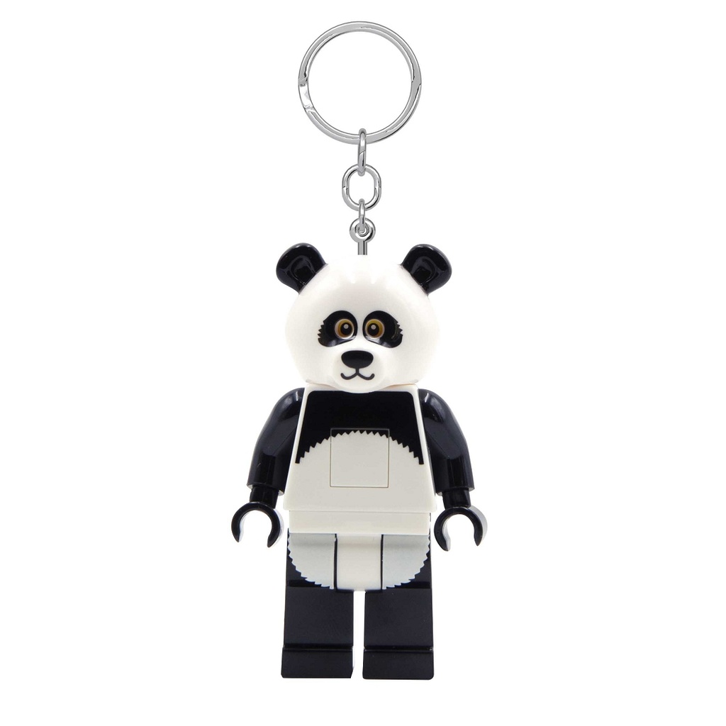 LEGO Minifigures Keychain Light Panda Guy