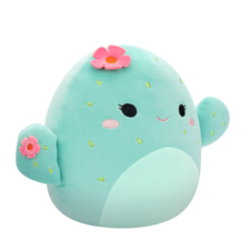 SQUISHMALLOWS Graciela the Mint Barrel Cactus W/Pink Flowers