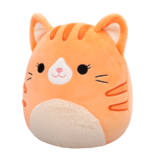 SQUISHMALLOWS Gigi the Orange Tabby Cat W/Fuzzy Belly
