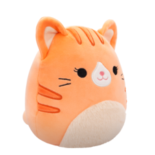 SQUISHMALLOWS Gigi the Orange Tabby Cat W/Fuzzy Belly