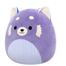 SQUISHMALLOWS Aldice the Purple Red Panda, 30 cm